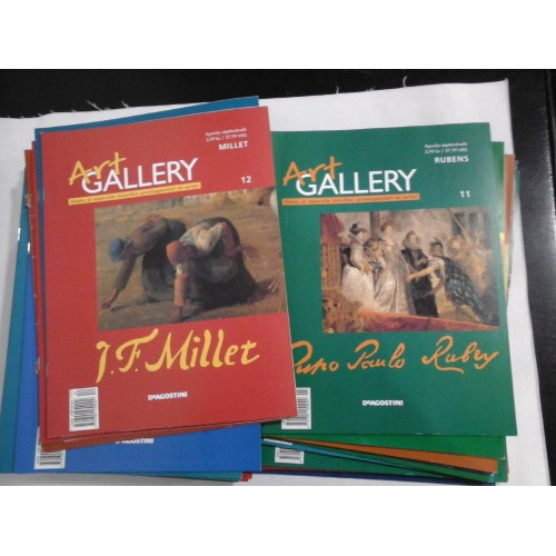 ART GALLERY - Viata si operele marilor protagonisti ai artei - DeAGOSTINI - 35 numere ART GALLERY - Viata si operele marilor protagonisti ai artei - DeAGOSTINI - 35 numere